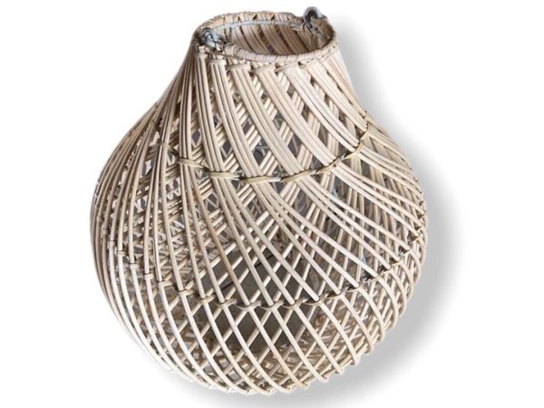 Small rattan lamp