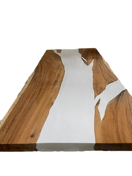 Table Wooden with Resin