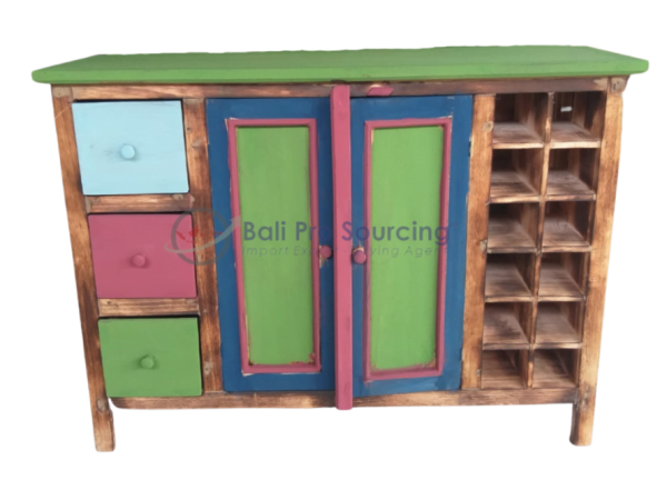 Two Doors Cabinet With Drawers No.1