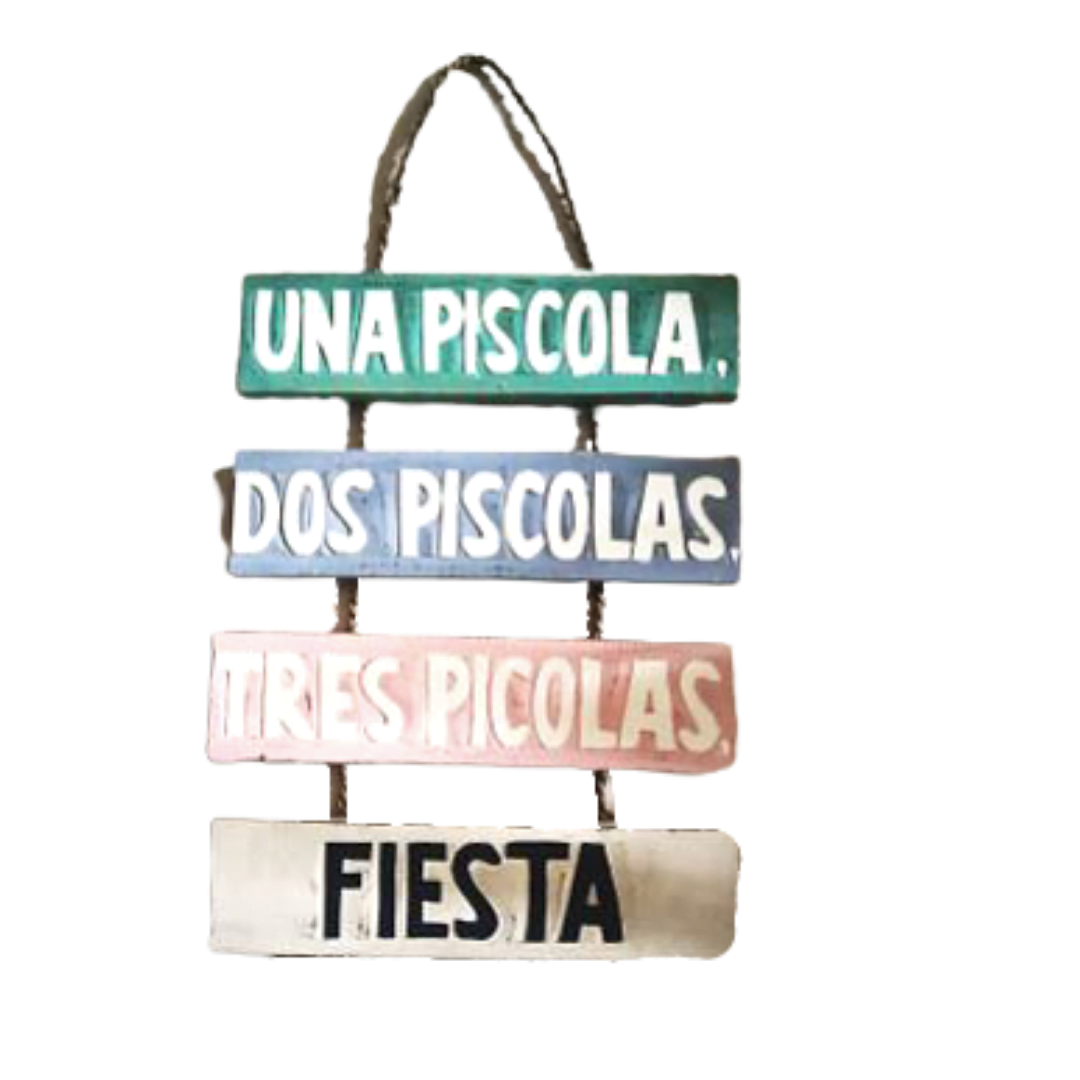 Wall Decor " Una Dos Picolas"