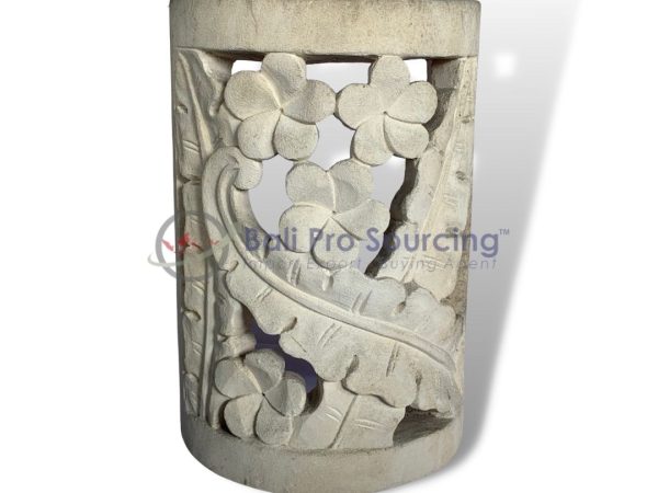 Wall Lamp Jepun Leaves Carved