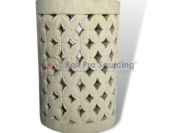 Wall Lamp Mini Flower Carved