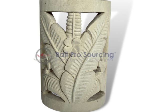 Wall Lamp Tropical Plants Carved