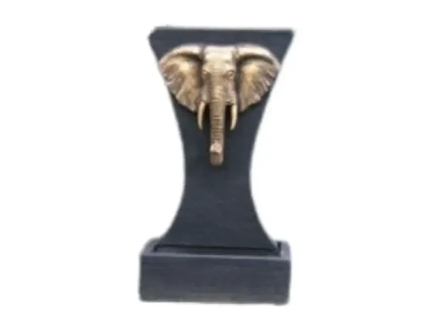 Water Fountain Head Elephant Triangle