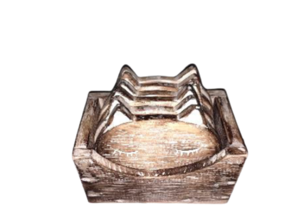 Wooden Cat box Decoration