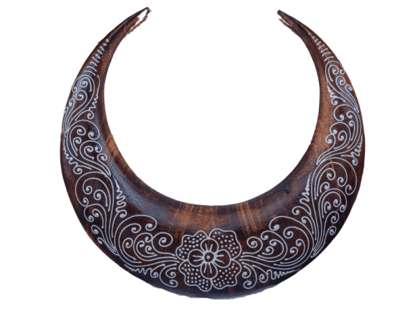 Wooden Crescent Moon