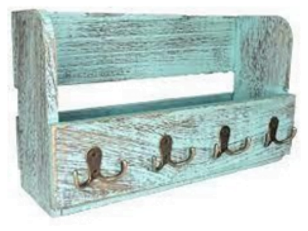 Wooden Green KeyChain Decoration