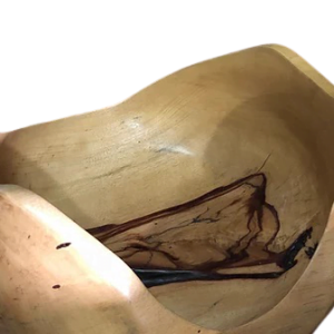 Wooden big bowl