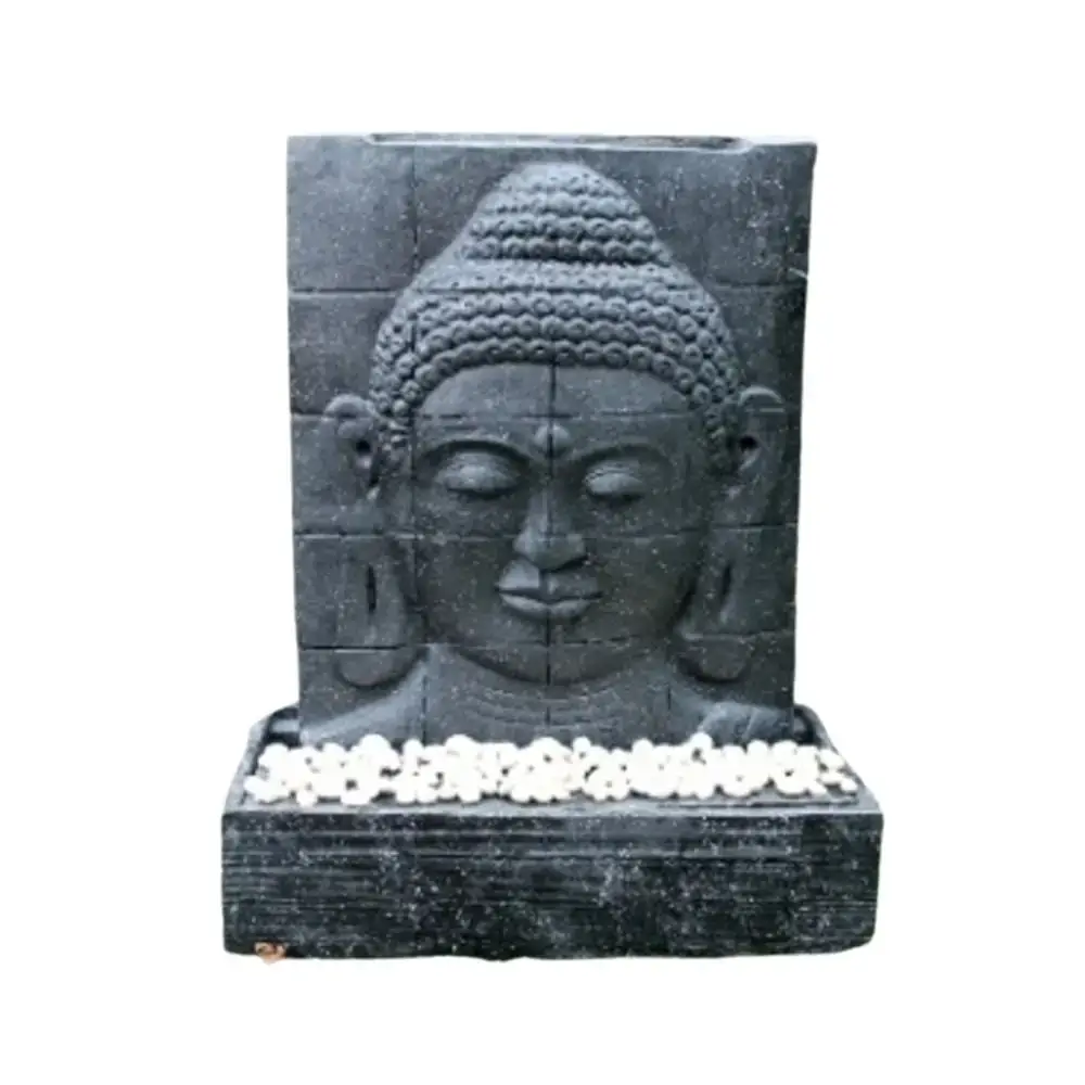 Buddha Face Cracking 130cm Water Fountain