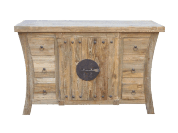 Curved Wooden Buffet