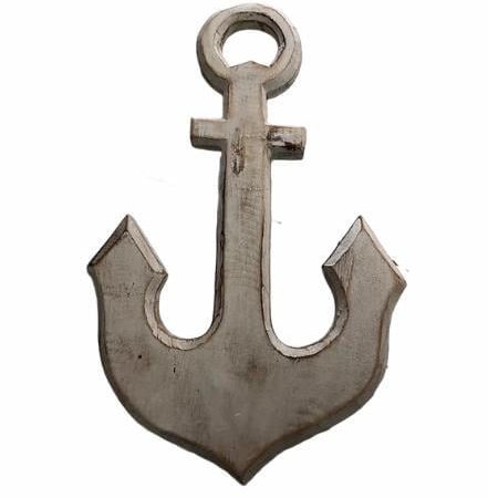 Hanging anchor wall decoration