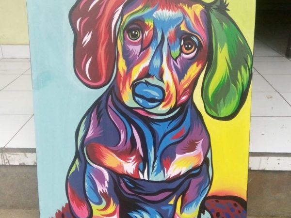 Puppy Paint Art