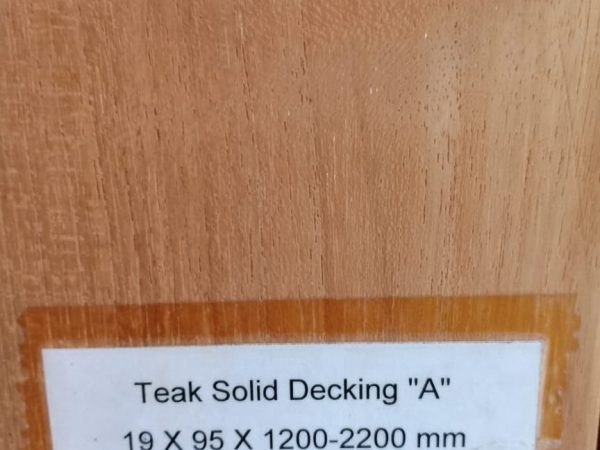 Decking Teak wood Package