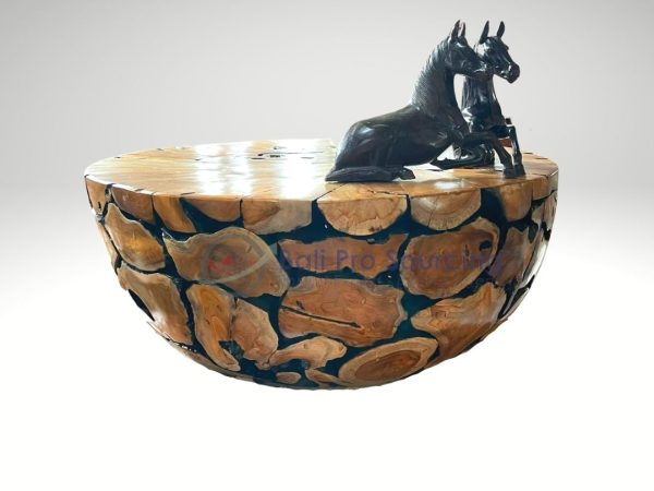 Kesya Wooden Round Table