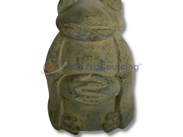 Frog Crossing Hands Statue Bali STA0175