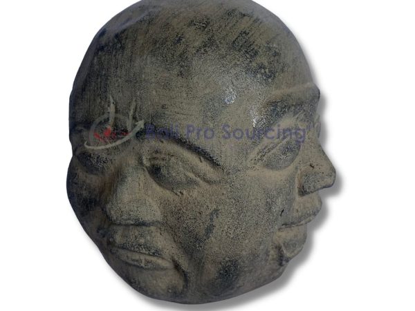 Antique Shaolin Head Statue Bali STA0079