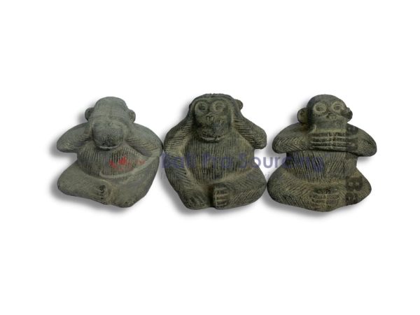 3 Sets Of Monkeys Statue Bali STA0075