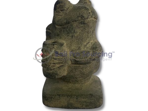 Frog Statue Holding a Jar STA0153
