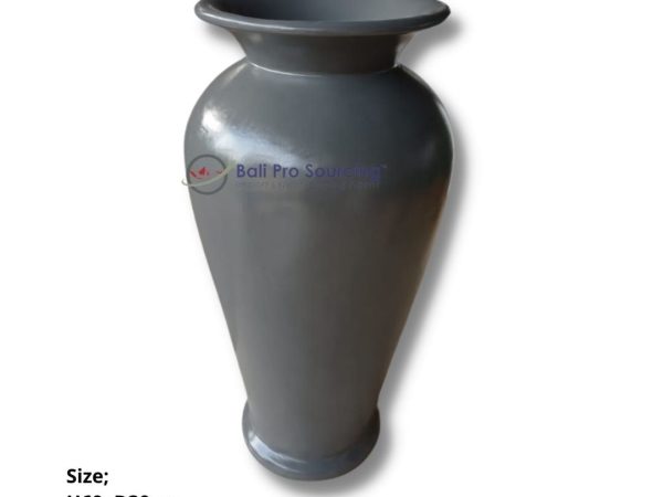 Grey Vas Lombok Pot