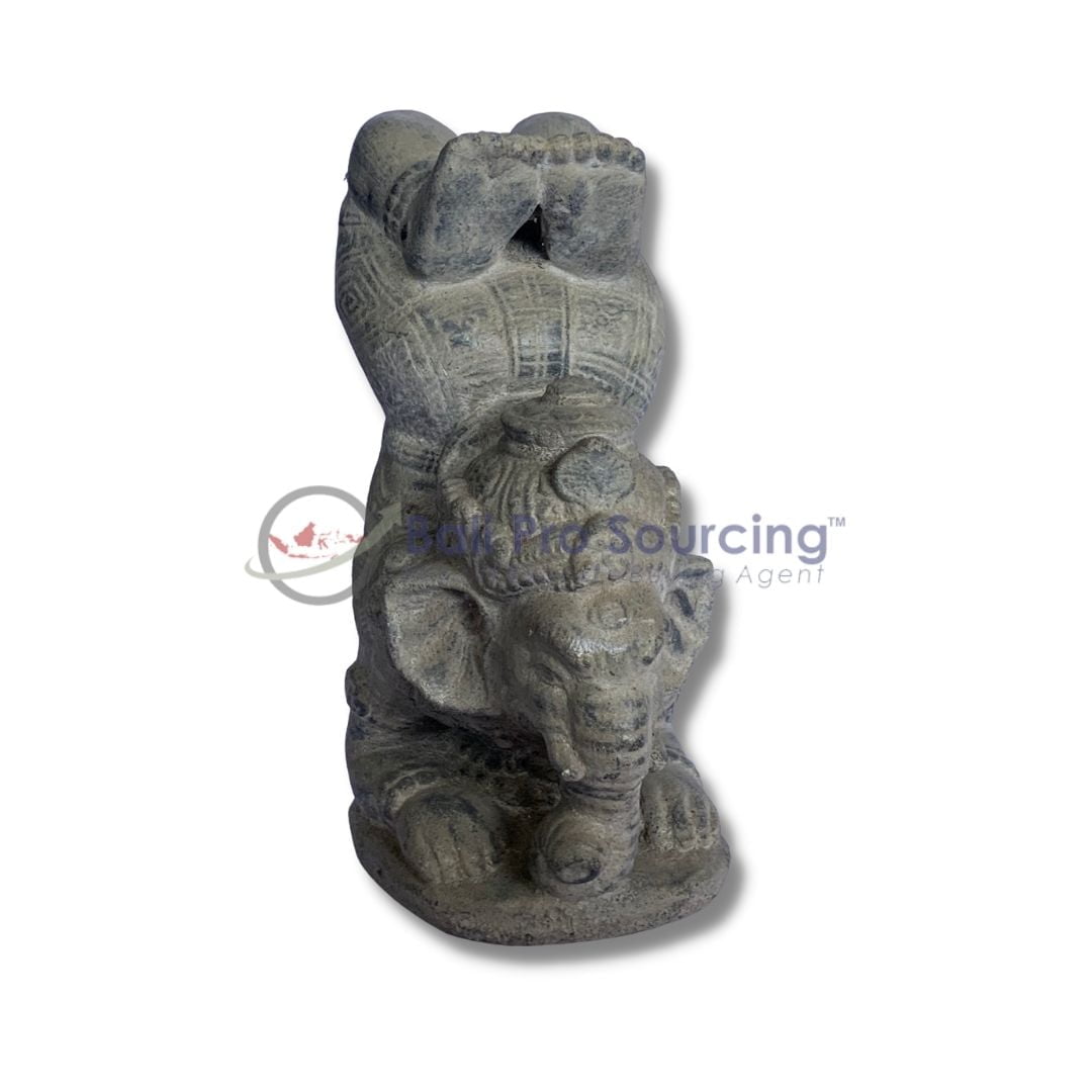 Grey Hand Standing Statue Bali STA0126