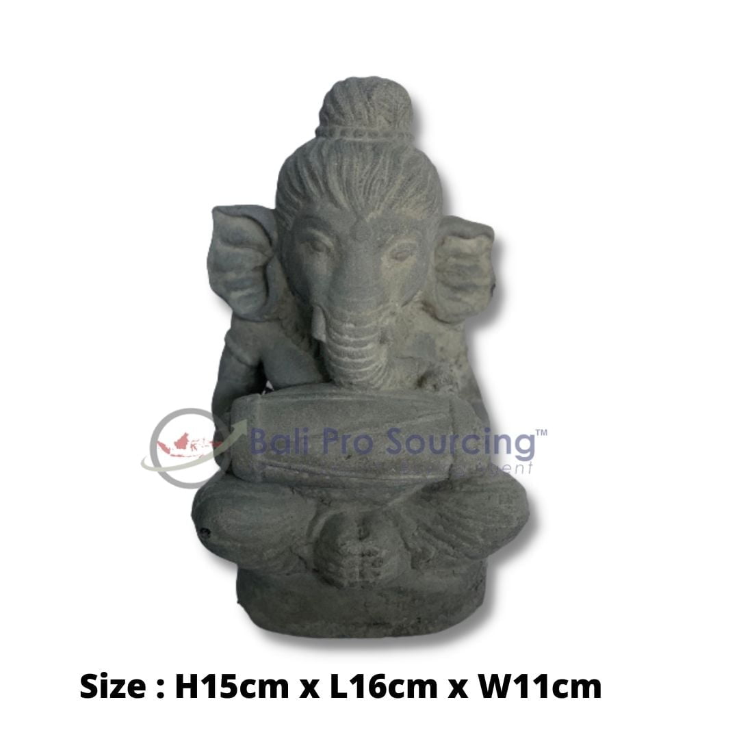 Ganesha Statue Bali With Drum STB0018