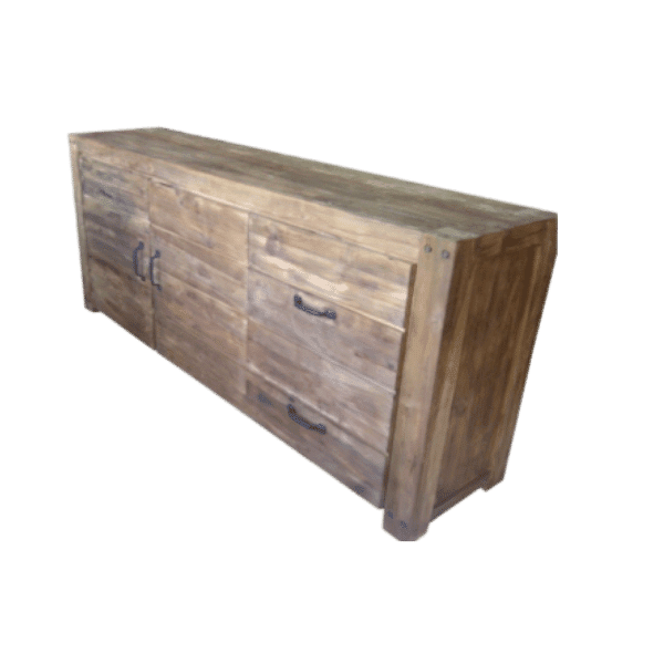 Wooden Buffet 3 Drawers and 2 Doors